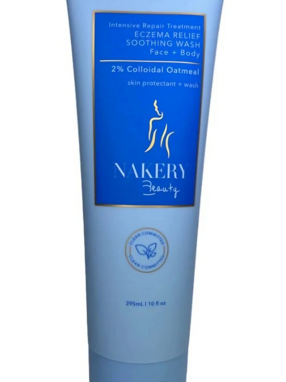 Nakery Beauty Eczema Relief Soothing Wash - Light Blue